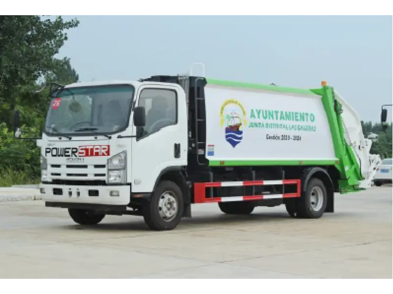 Autogunoiera  ISUZU ELF 190HP 10m3  cu lama de dezapezire in fata. (LA COMANDA)