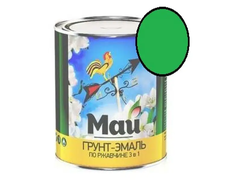 Priming enamel MAY rust 1.9 kg (green) Priming enamel MAY rust 1.9 kg (green)