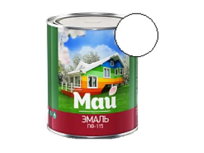 Enamel MAY PF-115 1.9 kg (white)