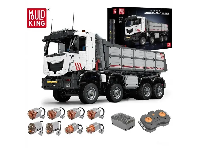 Конструктор Mould King 19013Е Моторный самосвал 8×8 сДУ