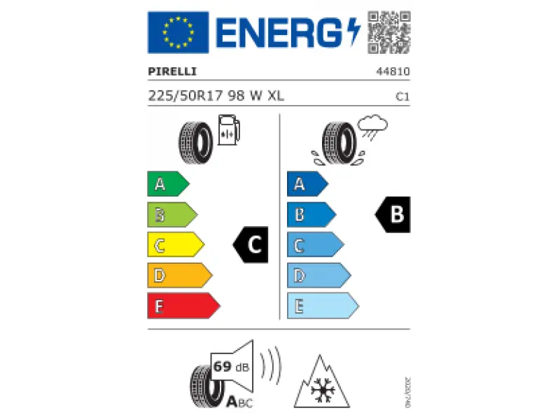 225/50/17 Pirelli Powergy AS 98W XL all season