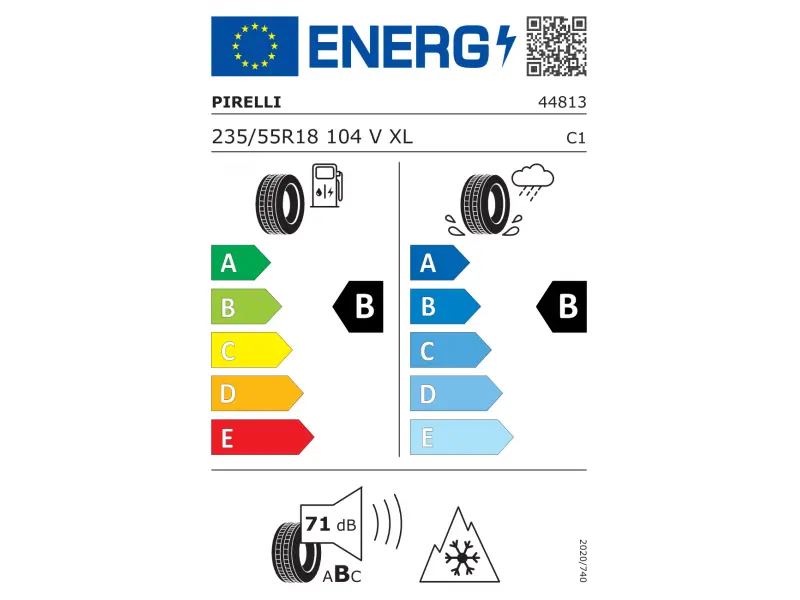 235/55/18 Pirelli  Powergy as 104V XL vara