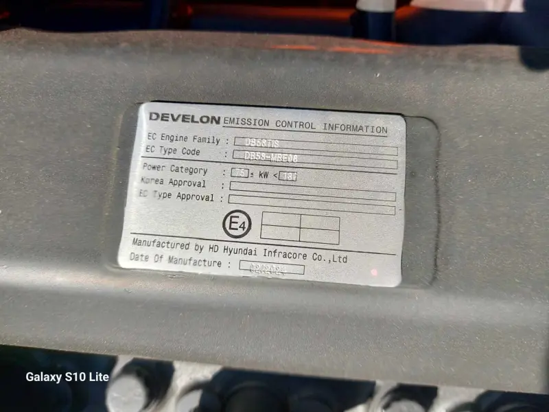 Excavator pe senile  DX220LCA-2M Vin cod: HDCCEBGACR0030958 (2024)