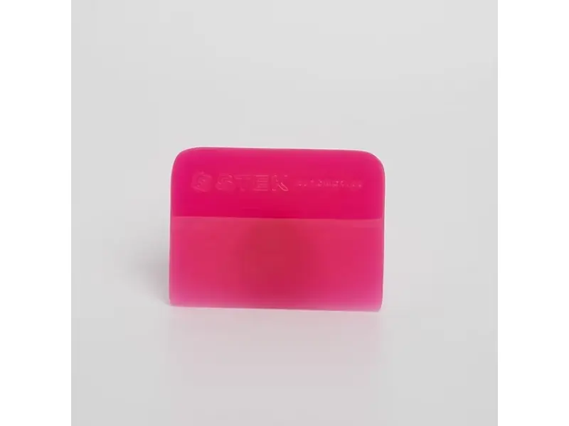 STEK Pink Squeegee 10cm (1EA) Профессиональный ракель/шпатель,  для установки защитных плёнок
