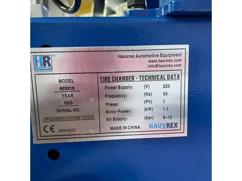 Schimbator de anvelope Hauvrex 220V HC8210.