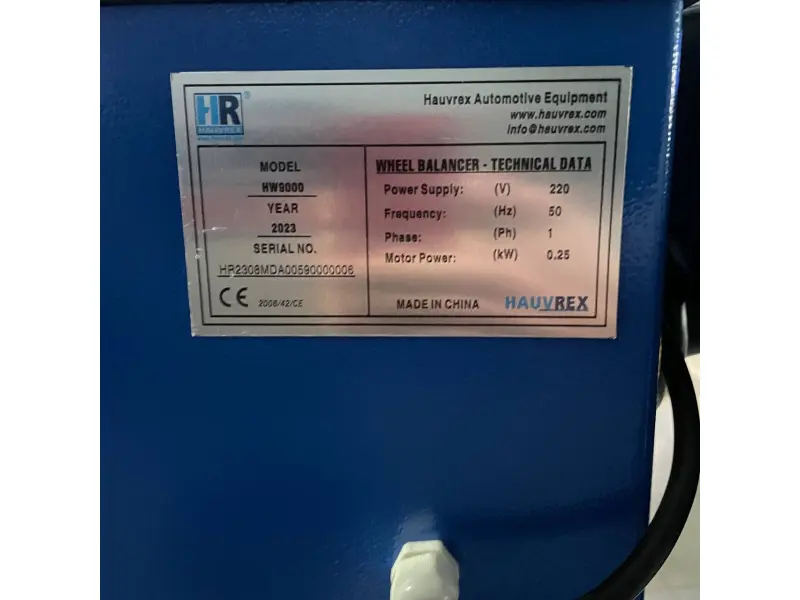 Балансировочный станок грузовой Hauvrex 220V HW9900