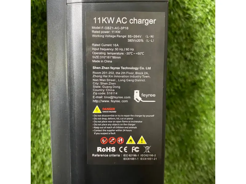 Încărcător pentru automobile electrice GB/T 11 kW